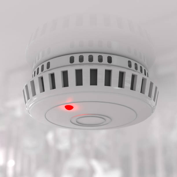 smoke detector beeping